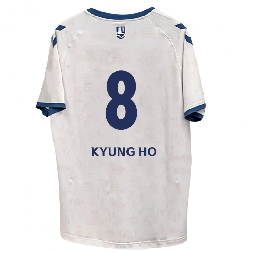 Danxen Dames Kyung-Ho Roh #8 Koninklijk Blauw Wit Uitshirt Uittenue 2026/27 T-Shirt België