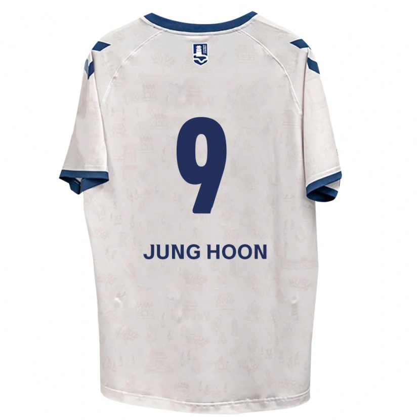 Danxen Dames Jung-Hoon Ji #9 Koninklijk Blauw Wit Uitshirt Uittenue 2026/27 T-Shirt België