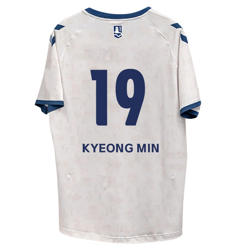 Danxen Dames Kyeong-Min Kim #19 Koninklijk Blauw Wit Uitshirt Uittenue 2026/27 T-Shirt België