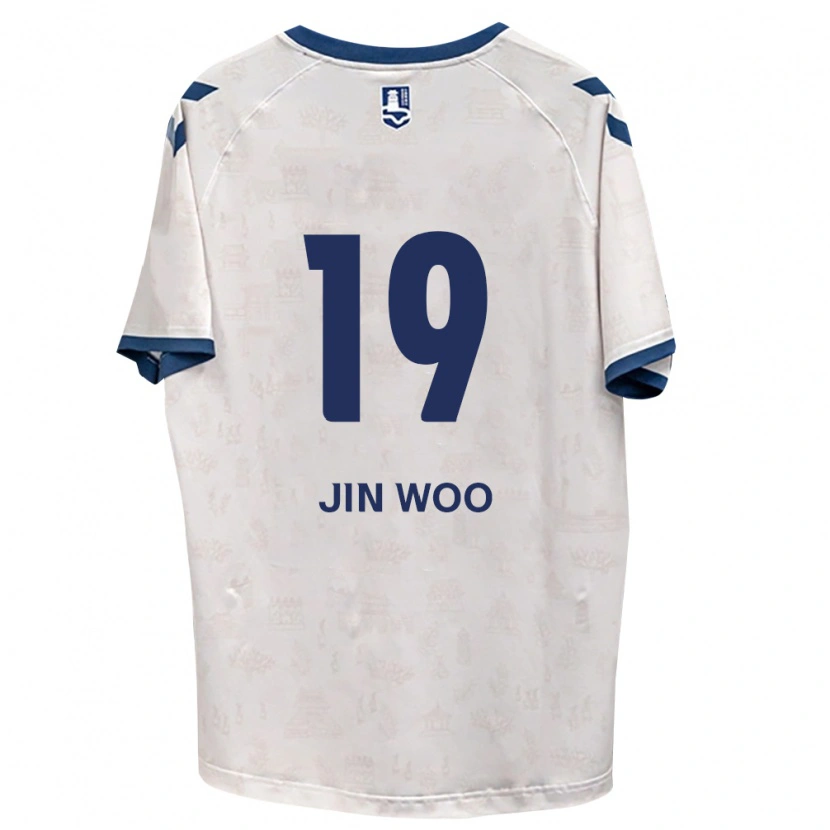 Danxen Dames Jin-Woo Lee #19 Koninklijk Blauw Wit Uitshirt Uittenue 2026/27 T-Shirt België