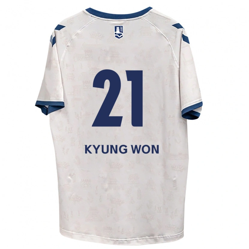 Danxen Dames Kyung-Won Kwon #21 Koninklijk Blauw Wit Uitshirt Uittenue 2026/27 T-Shirt België