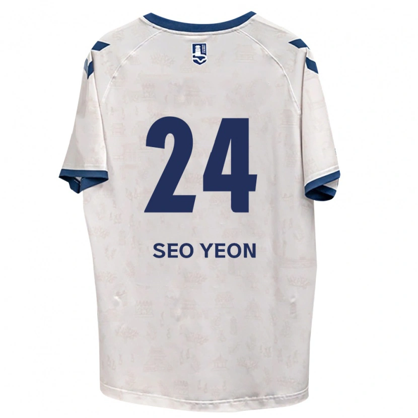 Danxen Dames Seo-Yeon Shim #24 Koninklijk Blauw Wit Uitshirt Uittenue 2026/27 T-Shirt België