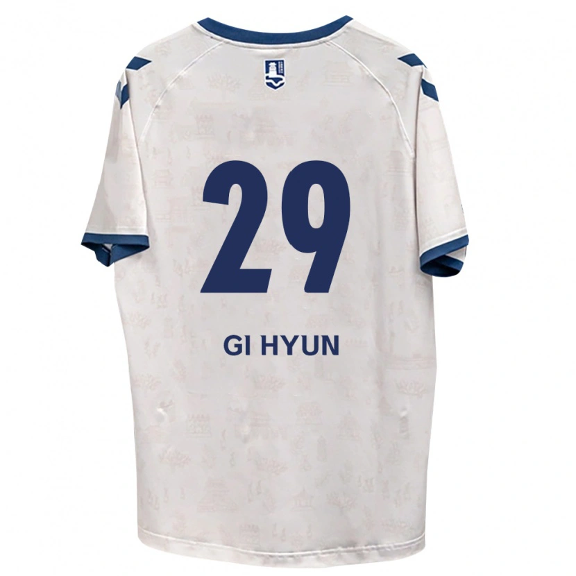 Danxen Dames Gi-Hyun Kwon #29 Koninklijk Blauw Wit Uitshirt Uittenue 2026/27 T-Shirt België