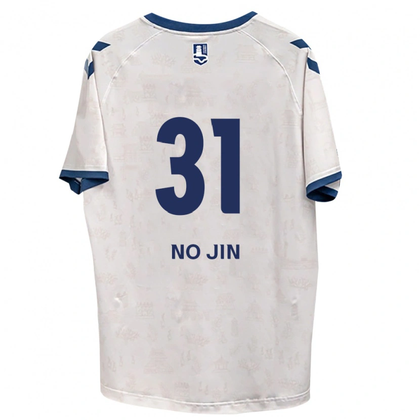 Danxen Dames No-Jin Park #31 Koninklijk Blauw Wit Uitshirt Uittenue 2026/27 T-Shirt België