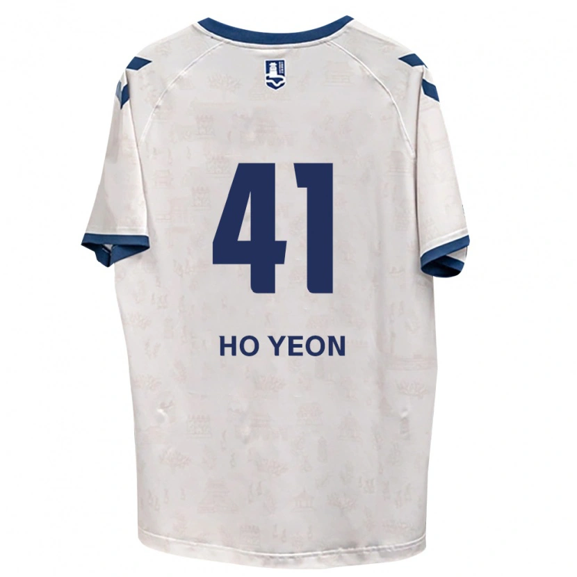Danxen Dames Ho-Yeon Joo #41 Koninklijk Blauw Wit Uitshirt Uittenue 2026/27 T-Shirt België