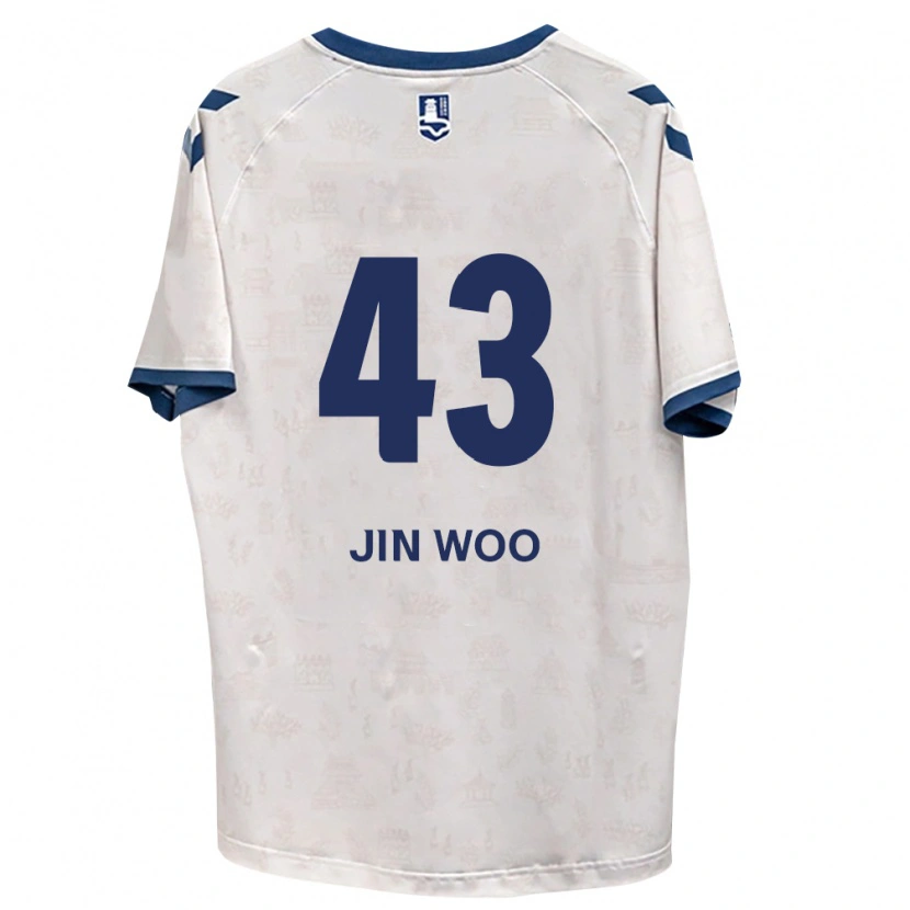 Danxen Dames Jin-Woo Park #43 Koninklijk Blauw Wit Uitshirt Uittenue 2026/27 T-Shirt België