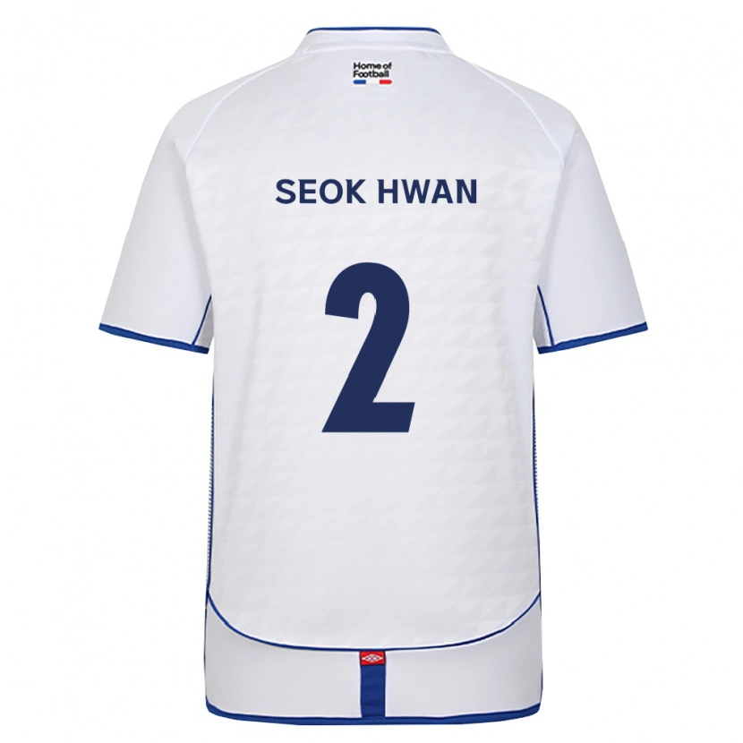 Danxen Dames Seok-Hwan Jang #2 Zwart Wit Rood Uitshirt Uittenue 2026/27 T-Shirt België