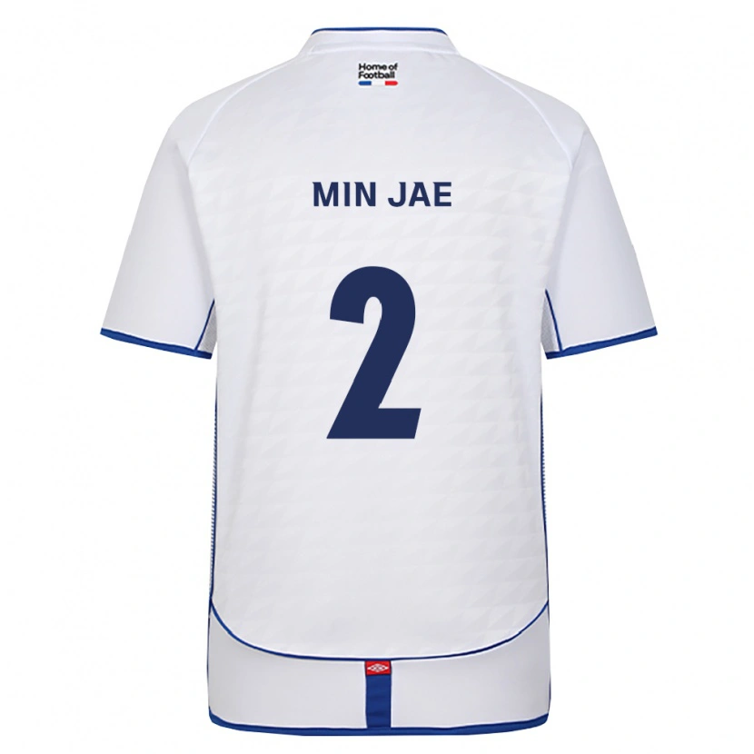 Danxen Dames Min-Jae Cho #2 Zwart Wit Rood Uitshirt Uittenue 2026/27 T-Shirt België