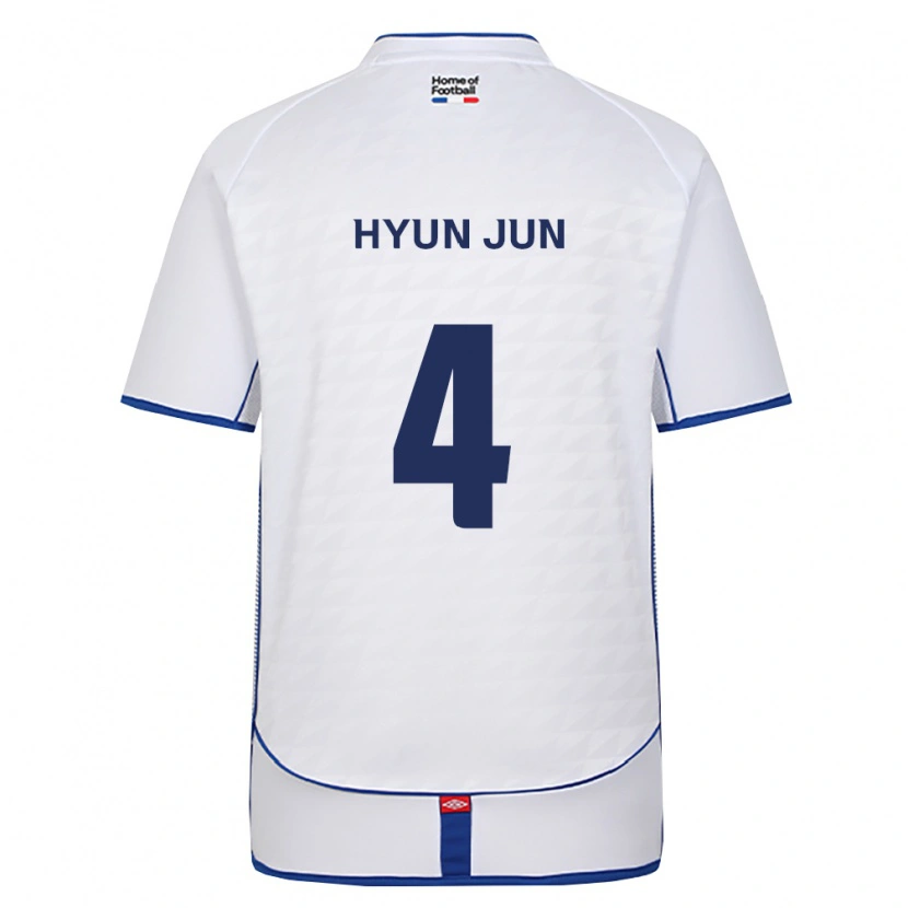 Danxen Dames Hyun-Jun Roh #4 Zwart Wit Rood Uitshirt Uittenue 2026/27 T-Shirt België
