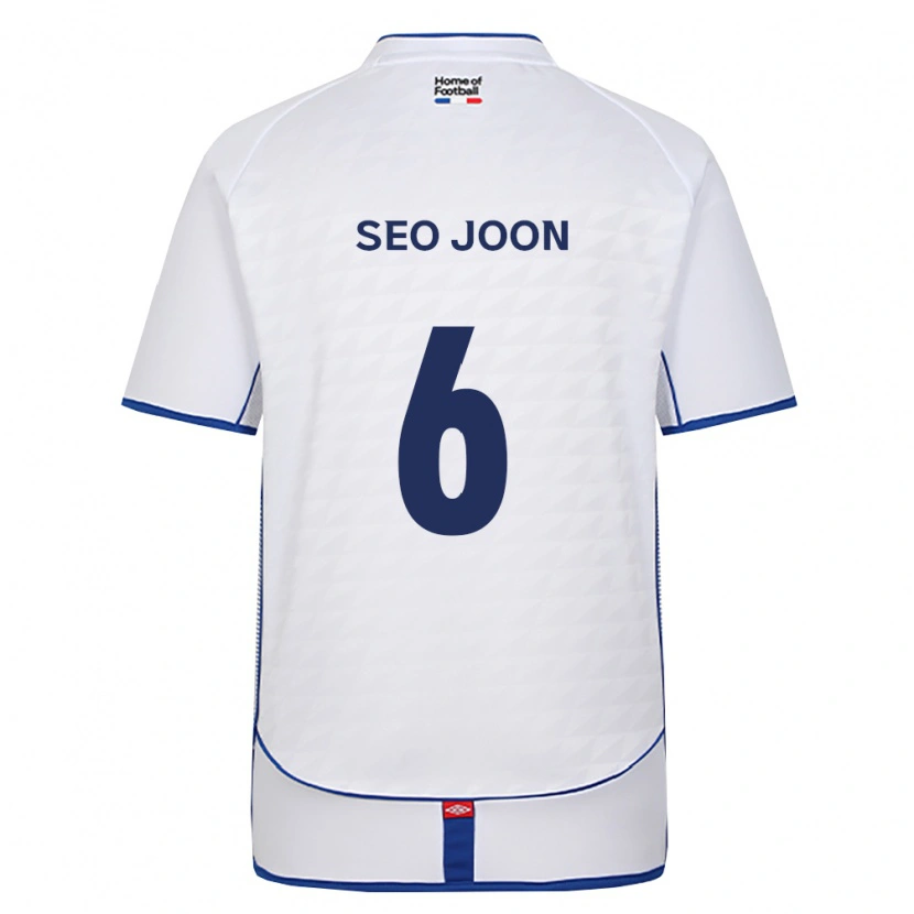 Danxen Dames Seo-Joon Bae #6 Zwart Wit Rood Uitshirt Uittenue 2026/27 T-Shirt België
