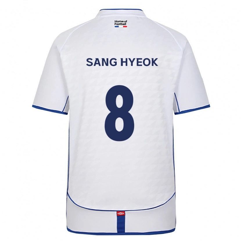 Danxen Dames Sang-Hyeok Park #8 Zwart Wit Rood Uitshirt Uittenue 2026/27 T-Shirt België