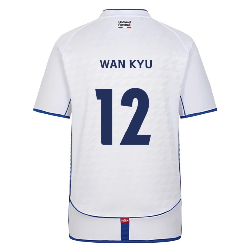Danxen Dames Wan-Kyu Kwon #12 Zwart Wit Rood Uitshirt Uittenue 2026/27 T-Shirt België