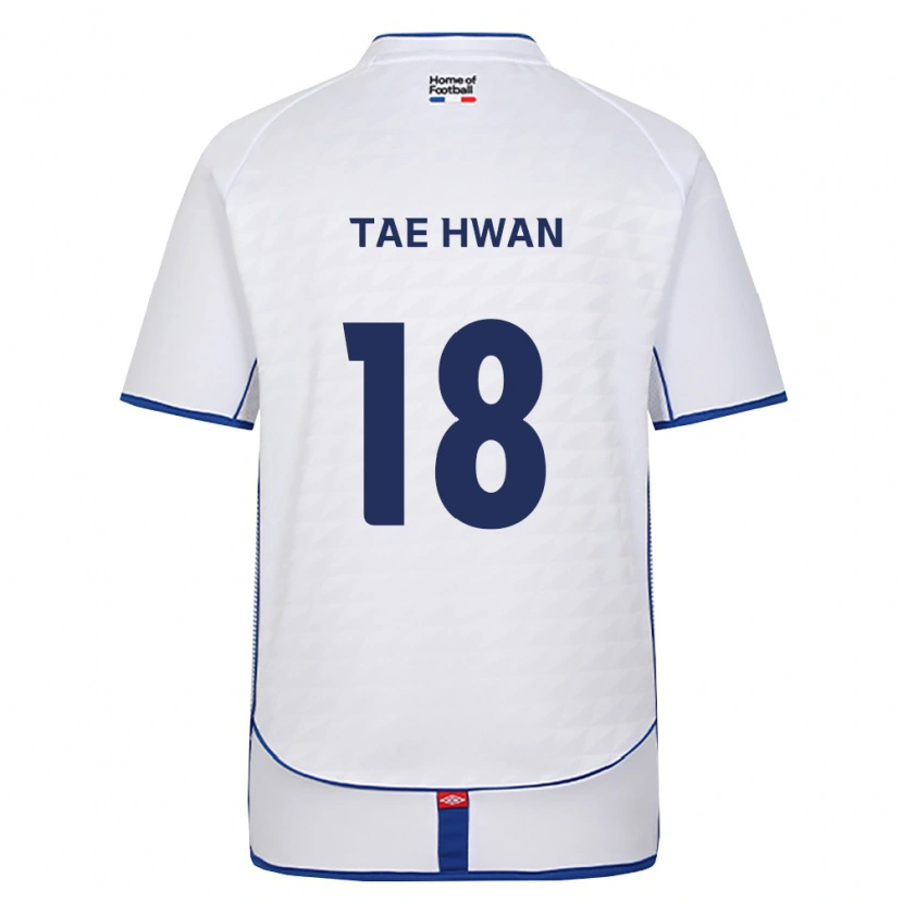 Danxen Dames Tae-Hwan Jeong #18 Zwart Wit Rood Uitshirt Uittenue 2026/27 T-Shirt België