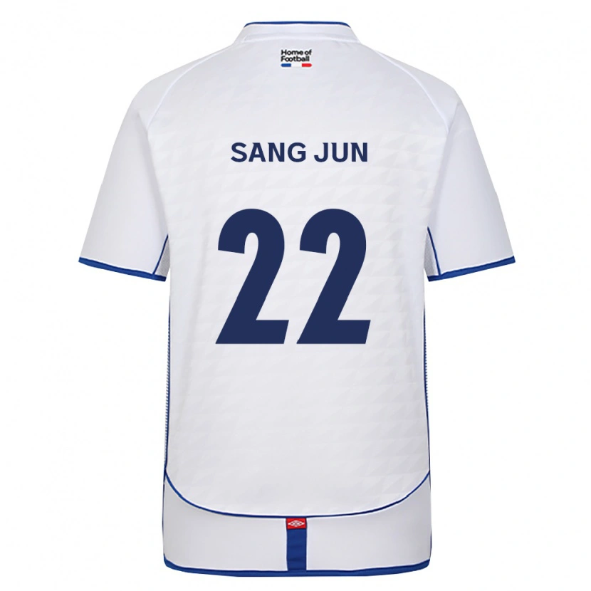 Danxen Dames Sang-Jun Kim #22 Zwart Wit Rood Uitshirt Uittenue 2026/27 T-Shirt België