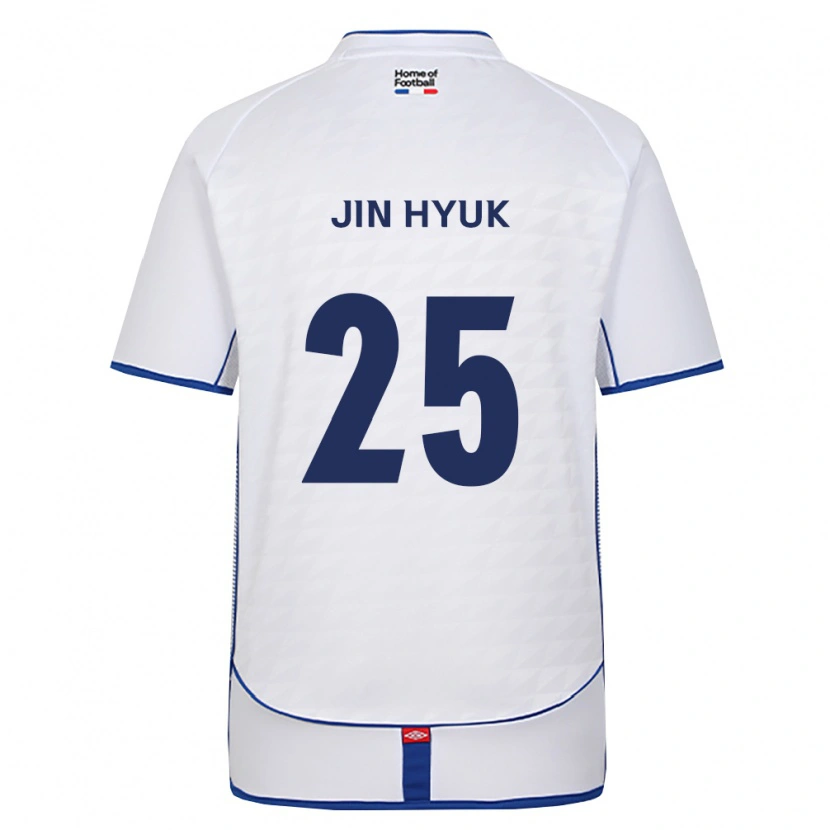 Danxen Dames Jin-Hyuk Lee #25 Zwart Wit Rood Uitshirt Uittenue 2026/27 T-Shirt België