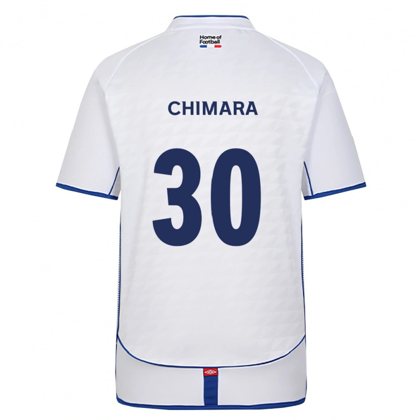 Danxen Dames Justin Chimara #30 Zwart Wit Rood Uitshirt Uittenue 2026/27 T-Shirt België