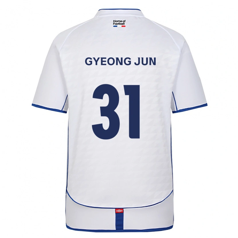 Danxen Dames Gyeong-Jun Lee #31 Zwart Wit Rood Uitshirt Uittenue 2026/27 T-Shirt België
