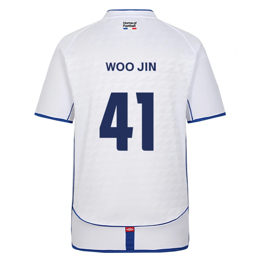 Danxen Dames Woo-Jin Kim #41 Zwart Wit Rood Uitshirt Uittenue 2026/27 T-Shirt België