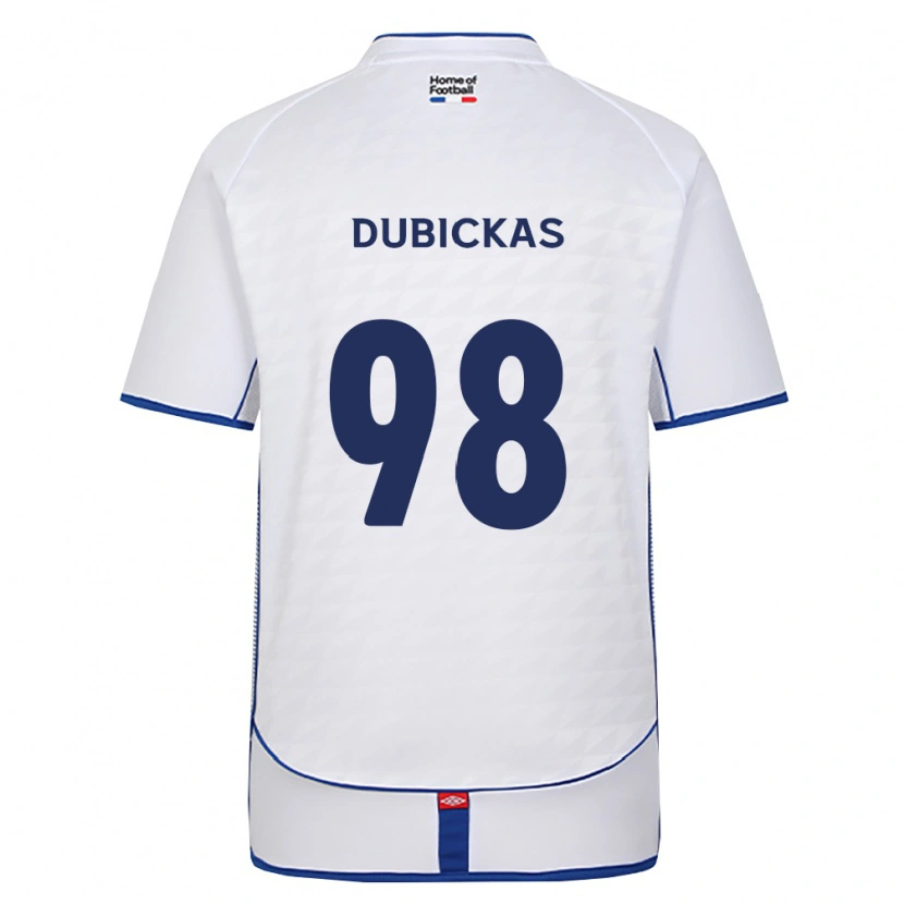 Danxen Dames Edgaras Dubickas #98 Zwart Wit Rood Uitshirt Uittenue 2026/27 T-Shirt België