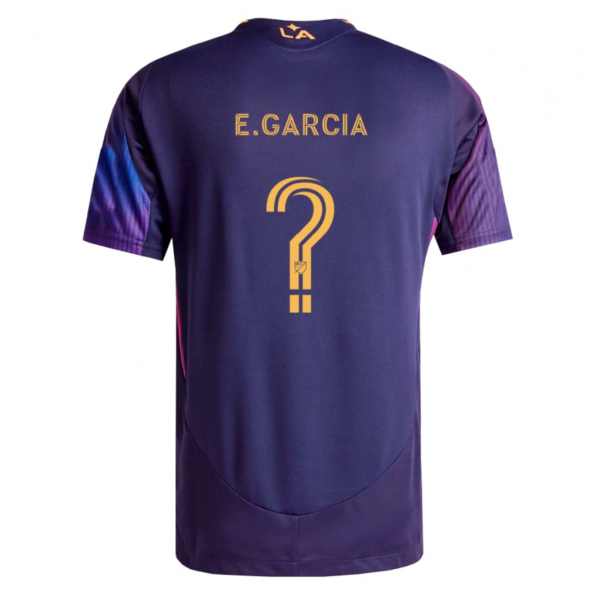 Danxen Dames Emiliano Garcia #0 Diep Paars Geel Uitshirt Uittenue 2026/27 T-Shirt België