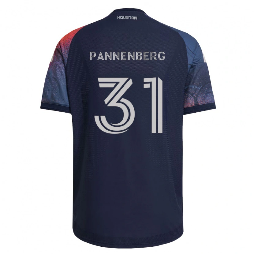 Danxen Dames Andrew Pannenberg #31 Diep Blauw Wit Oranje Uitshirt Uittenue 2026/27 T-Shirt België