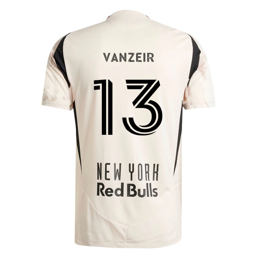 Danxen Dames Dante Vanzeir #13 Off-White Rood Zwart Uitshirt Uittenue 2026/27 T-Shirt België