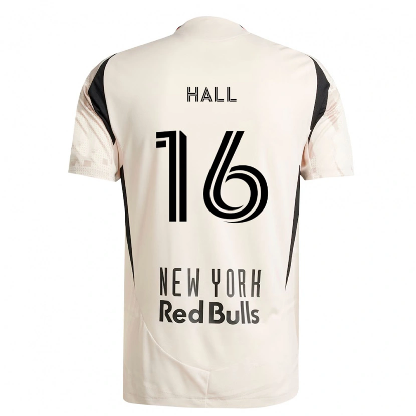 Danxen Dames Julian Hall #16 Off-White Rood Zwart Uitshirt Uittenue 2026/27 T-Shirt België