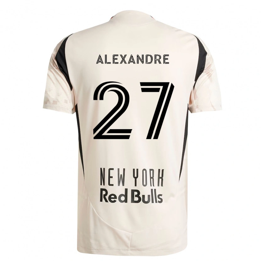 Danxen Dames Davi Alexandre #27 Off-White Rood Zwart Uitshirt Uittenue 2026/27 T-Shirt België