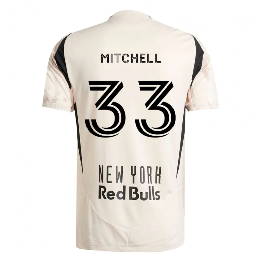 Danxen Dames Roald Mitchell #33 Off-White Rood Zwart Uitshirt Uittenue 2026/27 T-Shirt België