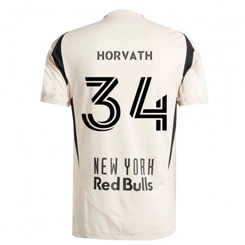 Danxen Dames Ethan Horvath #34 Off-White Rood Zwart Uitshirt Uittenue 2026/27 T-Shirt België