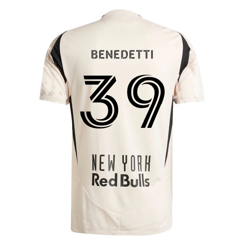 Danxen Dames Nehuén Benedetti #39 Off-White Rood Zwart Uitshirt Uittenue 2026/27 T-Shirt België