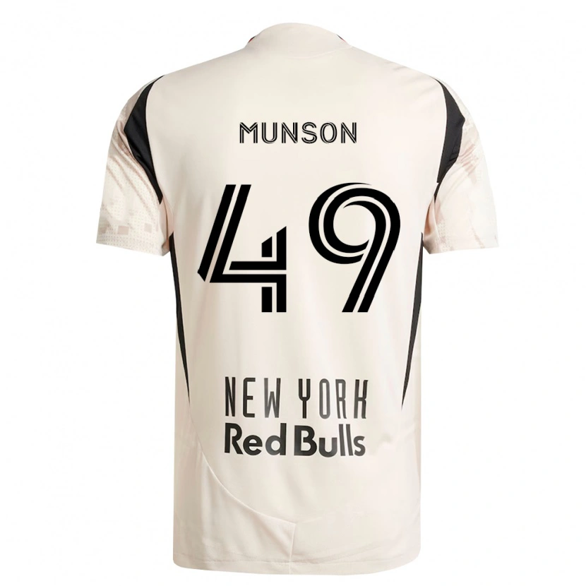 Danxen Dames Josh Munson #49 Off-White Rood Zwart Uitshirt Uittenue 2026/27 T-Shirt België