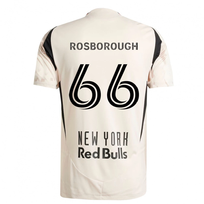 Danxen Dames Tanner Rosborough #66 Off-White Rood Zwart Uitshirt Uittenue 2026/27 T-Shirt België