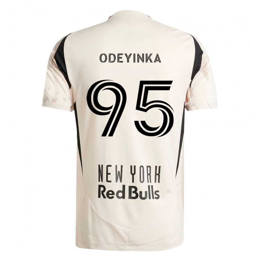Danxen Dames Malik Odeyinka #95 Off-White Rood Zwart Uitshirt Uittenue 2026/27 T-Shirt België