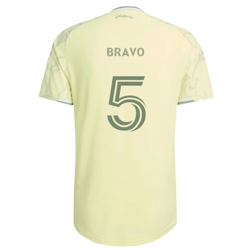 Danxen Dames Claudio Bravo #5 Beige Wit Uitshirt Uittenue 2026/27 T-Shirt België