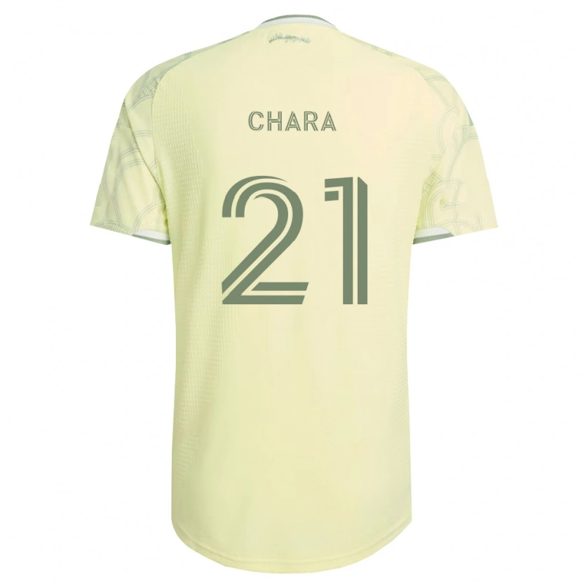 Danxen Dames Diego Chará #21 Beige Wit Uitshirt Uittenue 2026/27 T-Shirt België