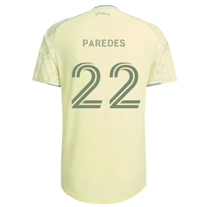 Danxen Dames Cristhian Paredes #22 Beige Wit Uitshirt Uittenue 2026/27 T-Shirt België