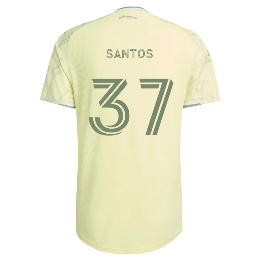 Danxen Dames Noah Santos #37 Beige Wit Uitshirt Uittenue 2026/27 T-Shirt België