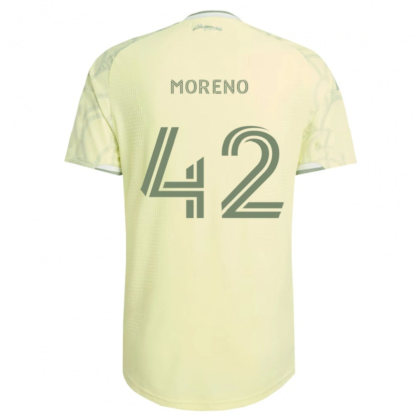 Danxen Dames Alexis Moreno #42 Beige Wit Uitshirt Uittenue 2026/27 T-Shirt België