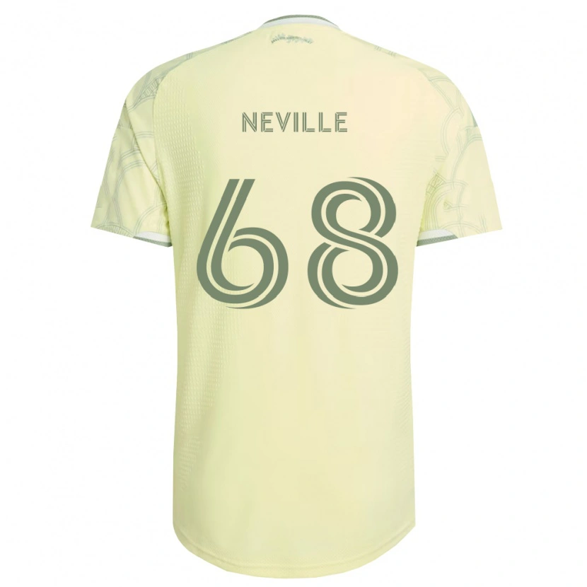 Danxen Dames Harvey Neville #68 Beige Wit Uitshirt Uittenue 2026/27 T-Shirt België