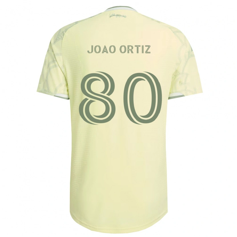 Danxen Dames Joao Ortiz #80 Beige Wit Uitshirt Uittenue 2026/27 T-Shirt België