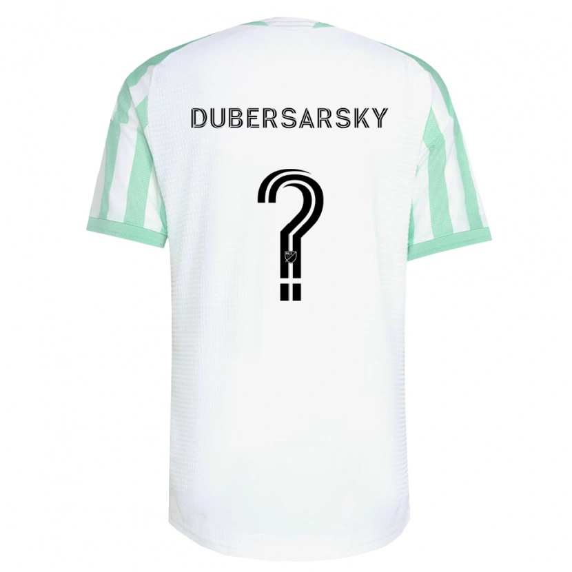 Danxen Dames Nicolás Dubersarsky #0 Lichtgroen Zwart Wit Uitshirt Uittenue 2026/27 T-Shirt België
