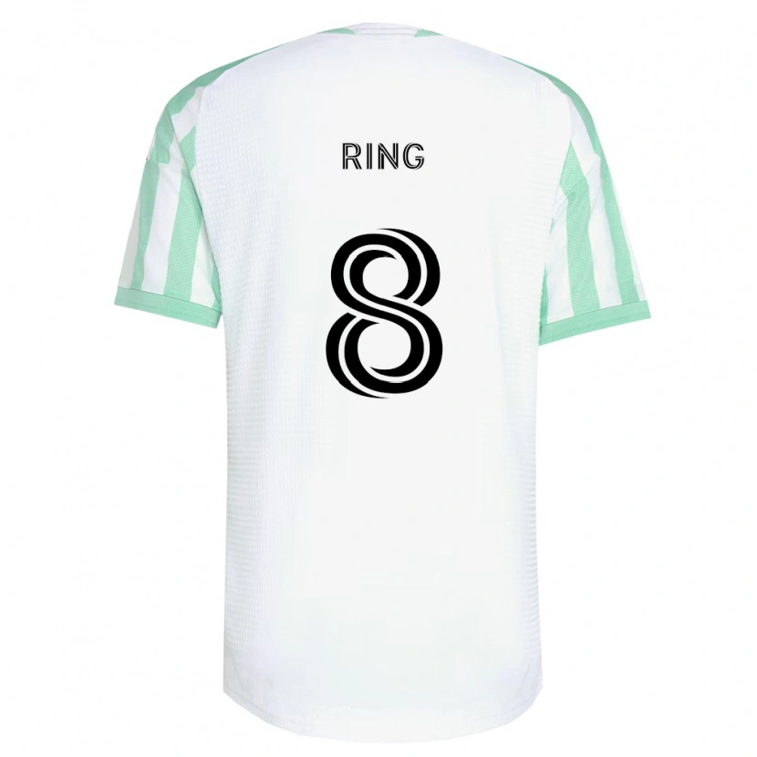 Danxen Dames Alexander Ring #8 Lichtgroen Zwart Wit Uitshirt Uittenue 2026/27 T-Shirt België
