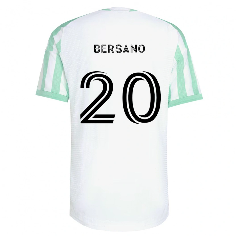 Danxen Dames Matt Bersano #20 Lichtgroen Zwart Wit Uitshirt Uittenue 2026/27 T-Shirt België