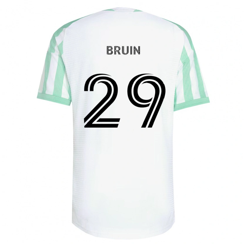 Danxen Dames Will Bruin #29 Lichtgroen Zwart Wit Uitshirt Uittenue 2026/27 T-Shirt België