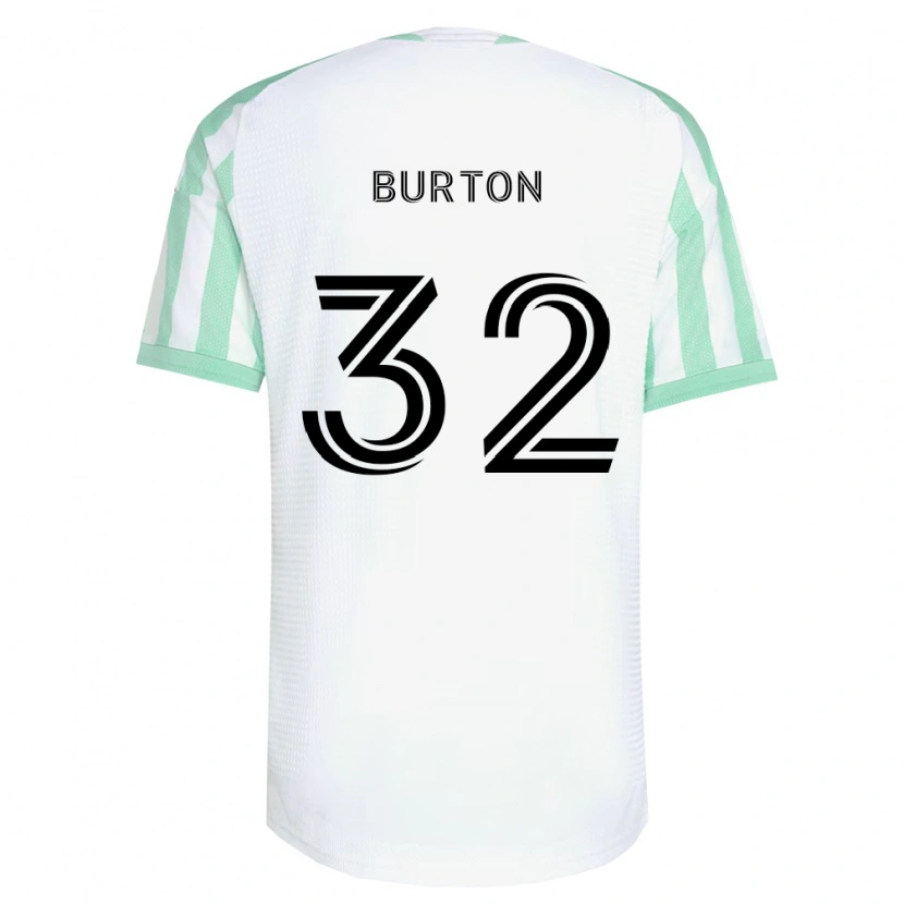 Danxen Dames Micah Burton #32 Lichtgroen Zwart Wit Uitshirt Uittenue 2026/27 T-Shirt België
