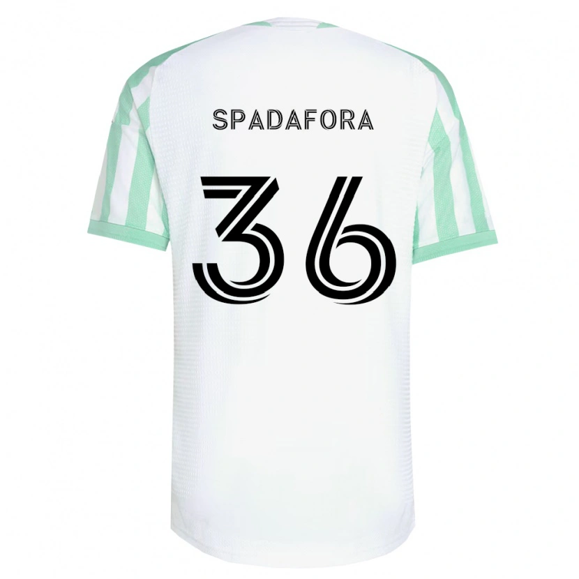 Danxen Dames Luke Spadafora #36 Lichtgroen Zwart Wit Uitshirt Uittenue 2026/27 T-Shirt België