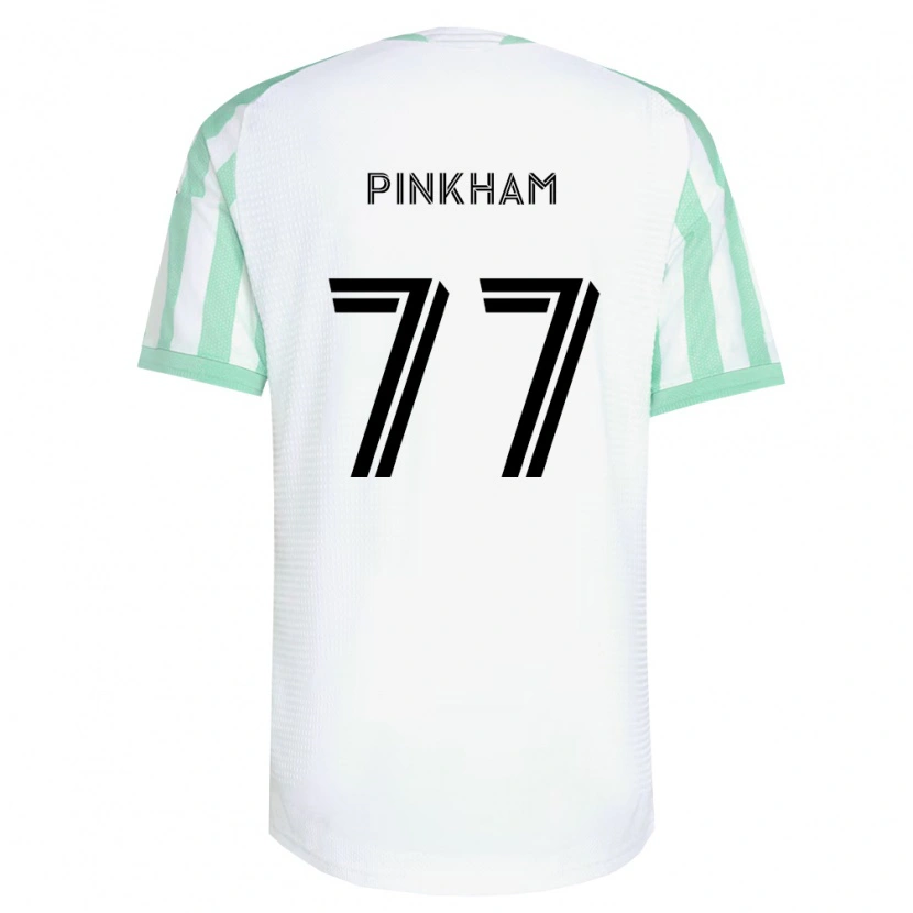 Danxen Dames Chris Pinkham #77 Lichtgroen Zwart Wit Uitshirt Uittenue 2026/27 T-Shirt België