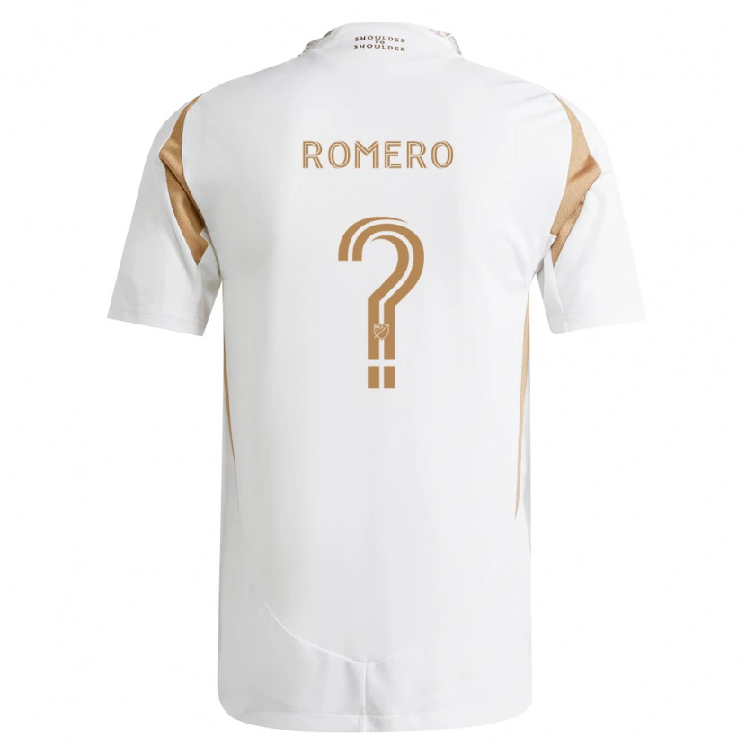 Danxen Dames James Romero #0 Wit Bruin Uitshirt Uittenue 2026/27 T-Shirt België