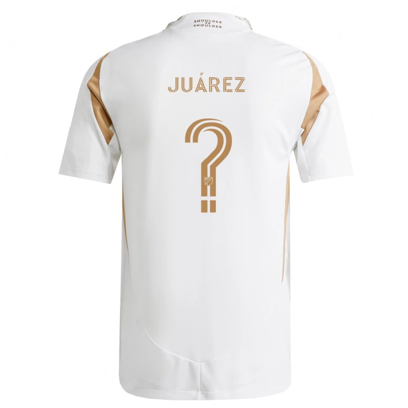 Danxen Dames Anthony Juárez #0 Wit Bruin Uitshirt Uittenue 2026/27 T-Shirt België